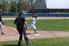 Baseball vs MIT  Wheaton College Baseball vs MIT during quarter final game of the NEWMAC Championship hosted by Wheaton. - (Photo by Keith Nordstrom) : Wheaton, baseball, NEWMAC